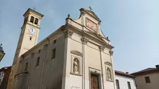 Facciata - Parrochiale della Natività di Maria a Rivarone