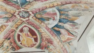 Pantocratore - Cappella della Crocetta a Rocca de' Baldi