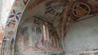 Affreschi - Cappella della Crocetta a Rocca de' Baldi