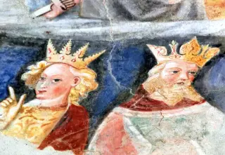 Affreschi - Cappella della Crocetta a Rocca de' Baldi