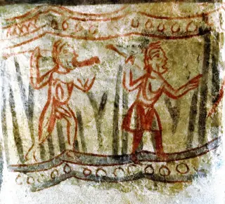 Affreschi - Pieve di San Maurizio a Roccaforte Mondovì