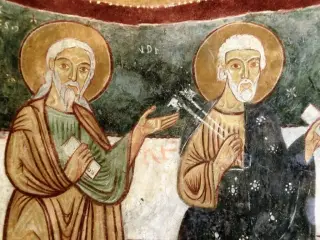 Affreschi - Pieve di San Maurizio a Roccaforte Mondovì