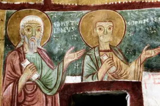 Affreschi - Pieve di San Maurizio a Roccaforte Mondovì