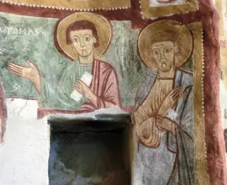 Affreschi - Pieve di San Maurizio a Roccaforte Mondovì