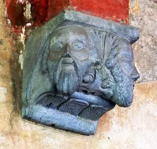 Capitello - Chiesa o Abbazia di Sant'Antonio di Ranverso a Buttigliera AltaFrazione Sant'Antonio di Ranverso