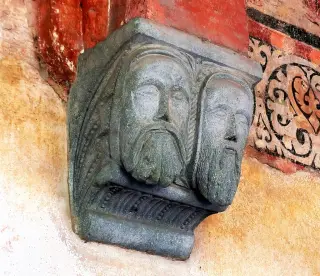 Capitello - Chiesa o Abbazia di Sant'Antonio di Ranverso a Buttigliera AltaFrazione Sant'Antonio di Ranverso