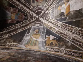 Affresco - Chiesa o Abbazia di Sant'Antonio di Ranverso a Buttigliera AltaFrazione Sant'Antonio di Ranverso