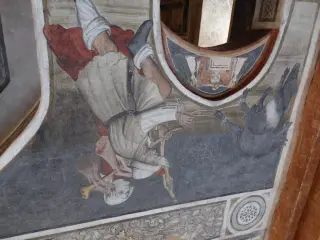 Affresco - Chiesa o Abbazia di Sant'Antonio di Ranverso a Buttigliera AltaFrazione Sant'Antonio di Ranverso