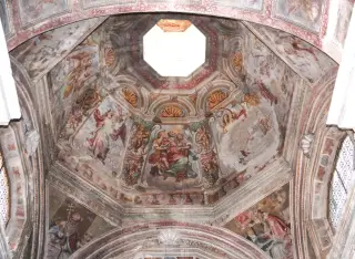 Cupola cappella San Giulio - Parrocchiale di San Lorenzo a Andorno Micca