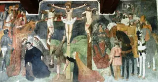 Affreschi Vita e Passione Gesù - Chiesa Cappella di San Francesco a Santa Vittoria d'Alba