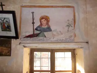 Controfacciata sud - Cappella di San Giuliano a SaviglianoFrazione San Giuliano