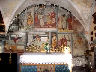 Navata nord terza campata storie di San Giuliano - Cappella di San Giuliano a SaviglianoFrazione San Giuliano