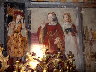 Storie di San Giuliano dettaglio - Cappella di San Giuliano a SaviglianoFrazione San Giuliano