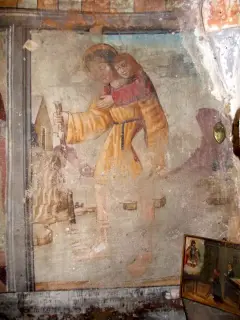 Storie di San Giuliano dettaglio - Cappella di San Giuliano a SaviglianoFrazione San Giuliano