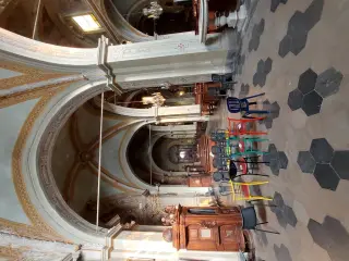 Navata sinistra - Chiesa Abbaziale di San Pietro dei Cassinesi a Savigliano