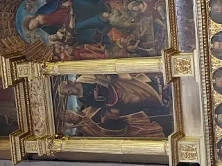 Polittico di Gandolfino da Roreto dettaglio - Chiesa Abbaziale di San Pietro dei Cassinesi a Savigliano