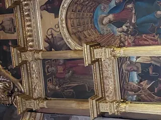 Polittico di Gandolfino da Roreto dettaglio - Chiesa Abbaziale di San Pietro dei Cassinesi a Savigliano