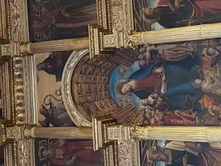 Polittico di Gandolfino da Roreto dettaglio - Chiesa Abbaziale di San Pietro dei Cassinesi a Savigliano