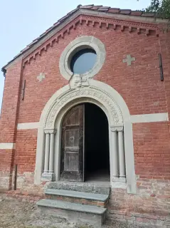 Facciata - Chiesa dei Santi Fabiano e Sebastiano a Montiglio MonferratoFrazione Scandeluzza
