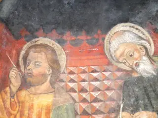 Dattagli di volti - Ex Confraternita di San Michele a Serravalle Langhe