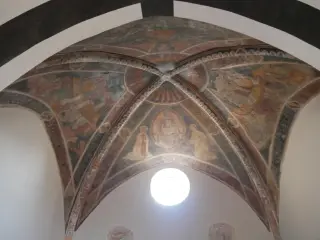 Affreschi della volta - Ex Confraternita di San Michele a Serravalle Langhe