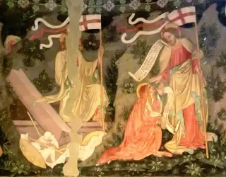 Affresco - Badia o Abbazia di Santa Giustina a Sezzadio