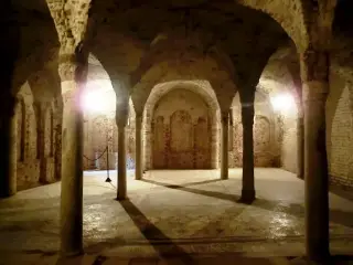Cripta - Badia o Abbazia di Santa Giustina a Sezzadio