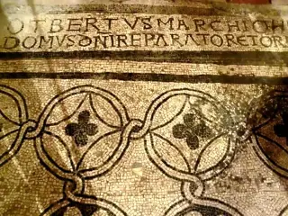 Mosaici della cripta - Badia o Abbazia di Santa Giustina a Sezzadio