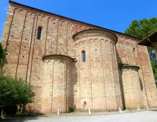 Absidi - Badia o Abbazia di Santa Giustina a Sezzadio
