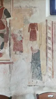 Affresco - Chiesa di Santa Maria di Banno o di Santo Stefano o di Sezzè a Sezzadio