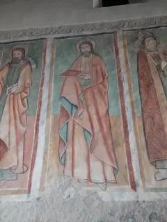 Apostolo (forse Matteo) - Cappella di San Giuliano a Druento