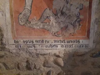 Hoc opus fecit fieri ... 1493 - Cappella di San Giuliano a Druento