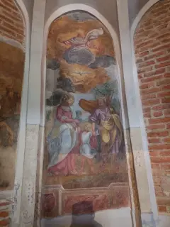 Affresco seicentesco - Cappella di San Giuliano a Druento