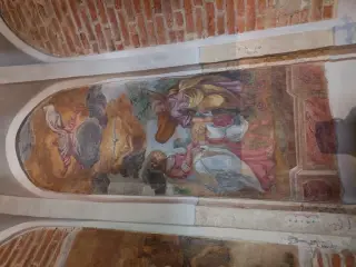 Affresco seicentesco - Cappella di San Giuliano a Druento