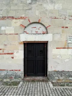 Lunetta del portale - Pieve di San Quirico a TrevilleFrazione Crosietta