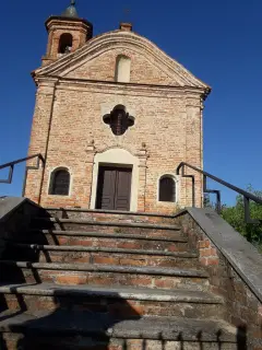 Facciata - Chiesa di San Giorgio a AramengoFrazione Masio