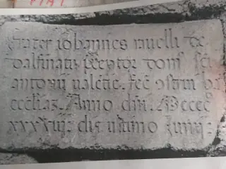 Iscrizione scomparsa a seguito di furto - Oratorio di San Bartolomeo a Valenza