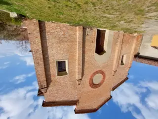 Facciata - Chiesa del Carmine a Incisa ScapaccinoFrazione Villa