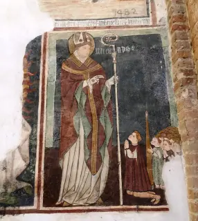Santo - Chiesa del Carmine a Incisa ScapaccinoFrazione Villa