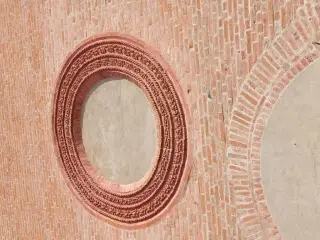 Rosone tamponato - Chiesa del Carmine a Incisa ScapaccinoFrazione Villa