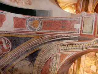 Cappella della Natività, sottarco - Ex Parrocchiale di Santa Caterina a Villanova MondovìFrazione Villa