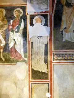 Cappella della Natività, sottarco, Santo - Ex Parrocchiale di Santa Caterina a Villanova MondovìFrazione Villa