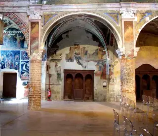 Prima e seconda campata navata sinistra - Ex Parrocchiale di Santa Caterina a Villanova MondovìFrazione Villa