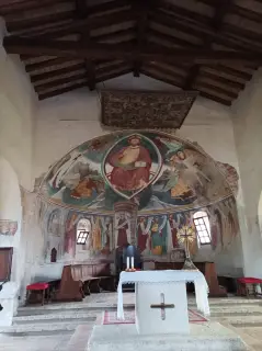 Abside - Pieve di San Pietro a Volpedo