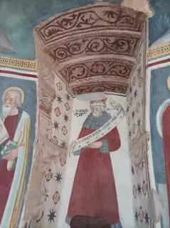 Affresco - Pieve di San Pietro a Volpedo
