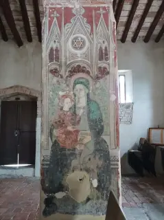 Madonna col Bambino - Pieve di San Pietro a Volpedo