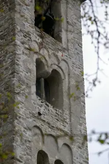 Campanile particolare - Oratorio della Madonna di Campagna a Verbania