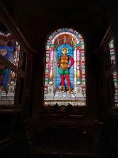 Vetrata San Chiaffredo - Cattedrale dell' Assunta a Saluzzo