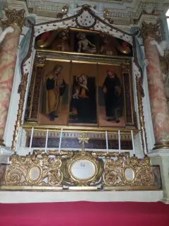 Pala Santi Cosma e Damiano - Cattedrale dell' Assunta a Saluzzo