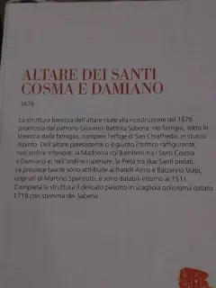 Pannello illustrativo - Cattedrale dell' Assunta a Saluzzo